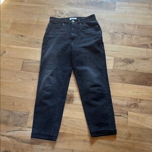 NEW Revtown - The Mom- High Rise Black Jeans